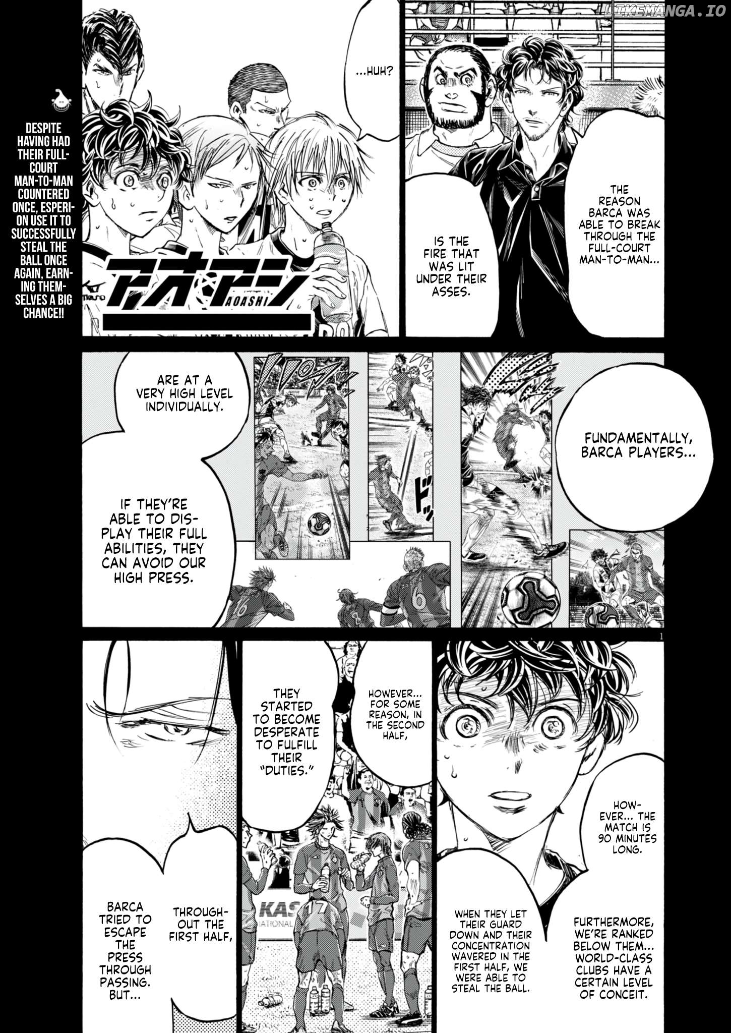 Ao Ashi, Chapter 383 image 02